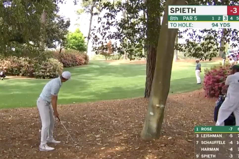 Masters 2021 Jordan Spieth makes one of the most amazing birdies you
